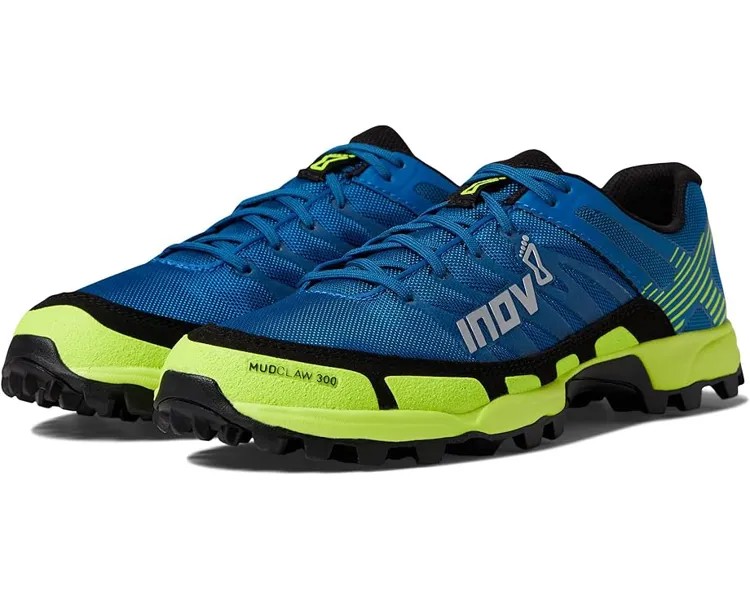 Кроссовки inov-8 Mudclaw 300, цвет Blue/Yellow