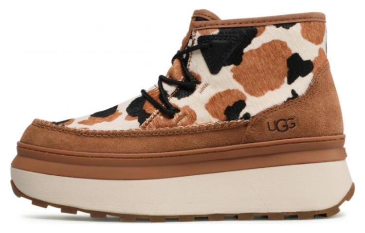 Ботинки женские каштановые Ugg