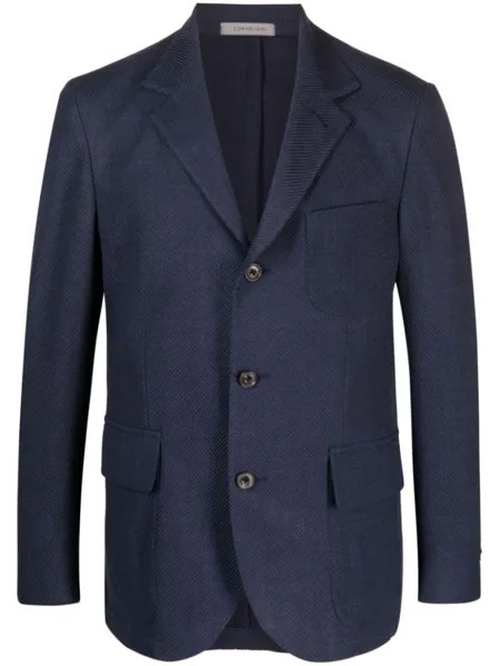 Corneliani трикотажный пиджак, синий