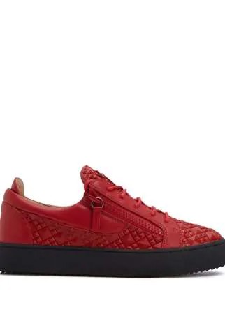 Giuseppe Zanotti кеды Frankie с заклепками
