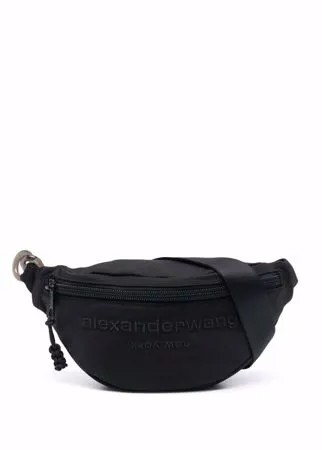 Alexander Wang поясная сумка с вышитым логотипом