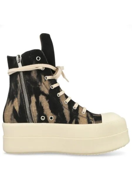 Кроссовки Rick Owens DRKSHDW Vintage High, коричневый