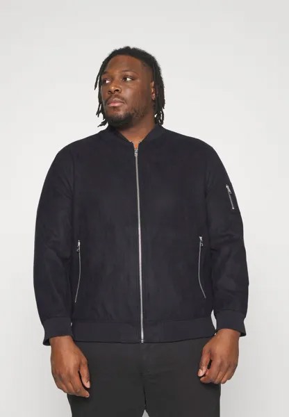Куртка-бомбер JJEROCKY Jack & Jones, угольно-черный
