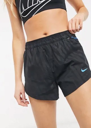 Черные шорты Nike Running Icon Clash Tempo-Черный цвет