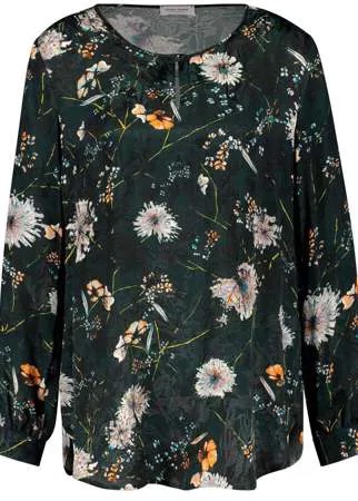 Блузка с длинным рукавом и цветочным принтом GERRY WEBER