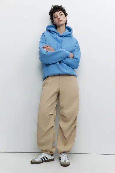 Худи oversize утепленная с начесом и капюшоном