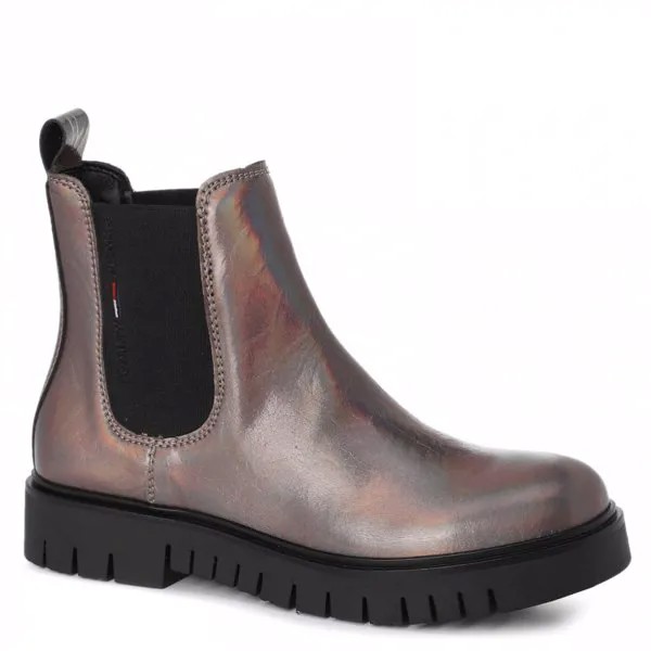 Ботинки женские Tommy Jeans EN0EN01550 серебристые 40 EU