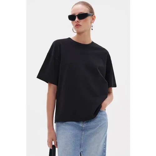 Футболка TOPTOP, размер OneSize, черный