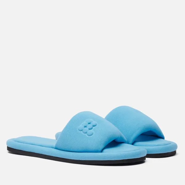 Тапочки PANGAIA Jersey Slippers голубой, размер 41-42 EU