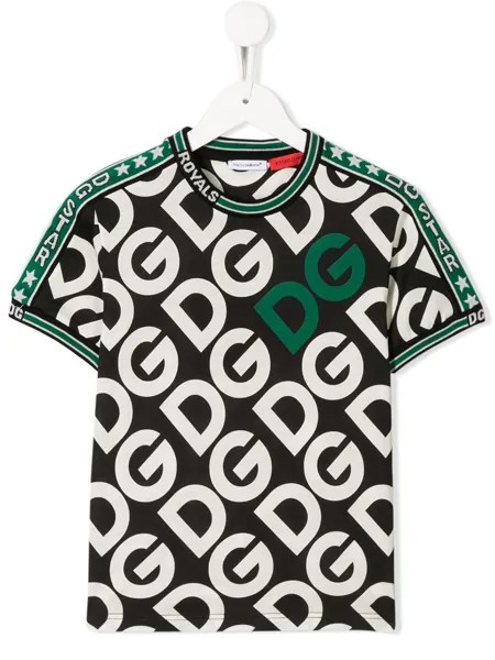 Dolce & Gabbana Kids футболка с логотипом