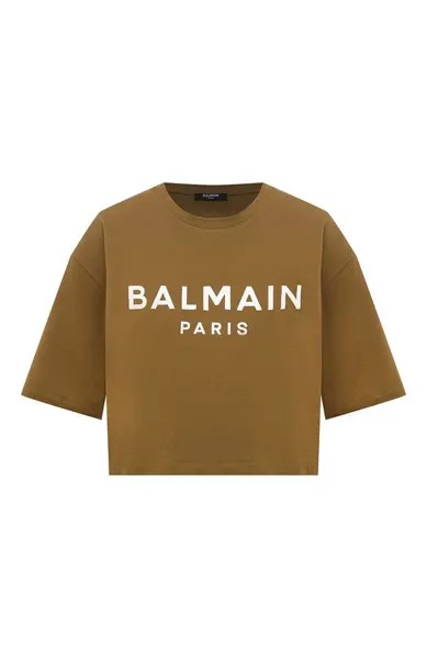 Хлопковая футболка Balmain