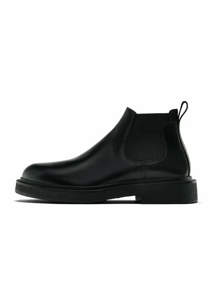 Ботильоны CHELSEA STUDIO Massimo Dutti, черный