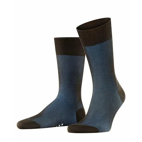Носки Falke, размер 39-40, синий, коричневый