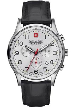 Швейцарские наручные  мужские часы Swiss military hanowa 06-4187.04.001. Коллекция Patriot