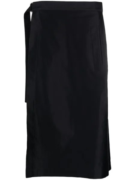 Yohji Yamamoto многослойные брюки, черный