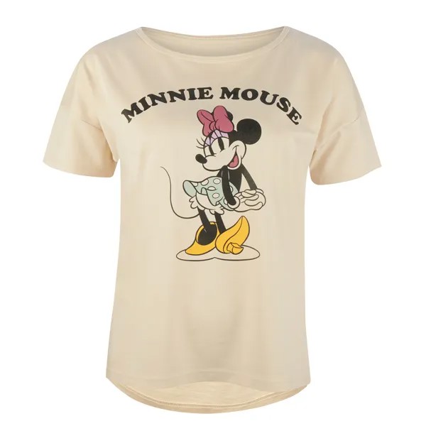 Футболка ONOMATO! kurzarm Minnie Mouse Cradle to Cradle, бежевый