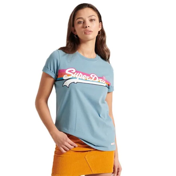 Футболка Superdry Vintage Logo Cali, синий