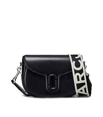 Marc Jacobs The J Marc Large Saddle Black Crossbody Bag Woman Женщина