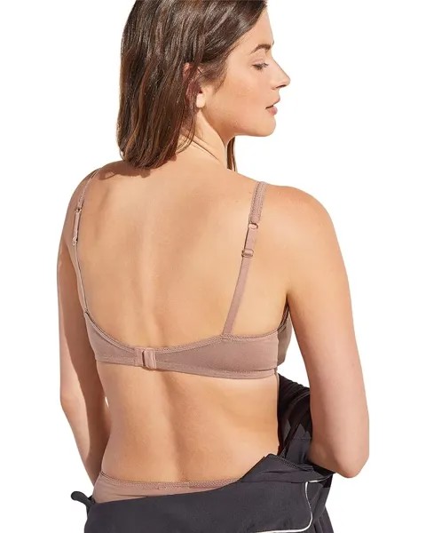 Бралетт Eberjey Pima Stretch Cotton Bralette, мокка