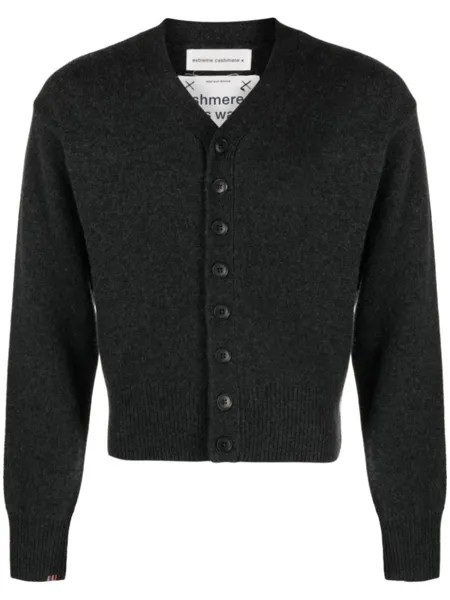 Extreme cashmere кашемировый кардиган nº309, серый