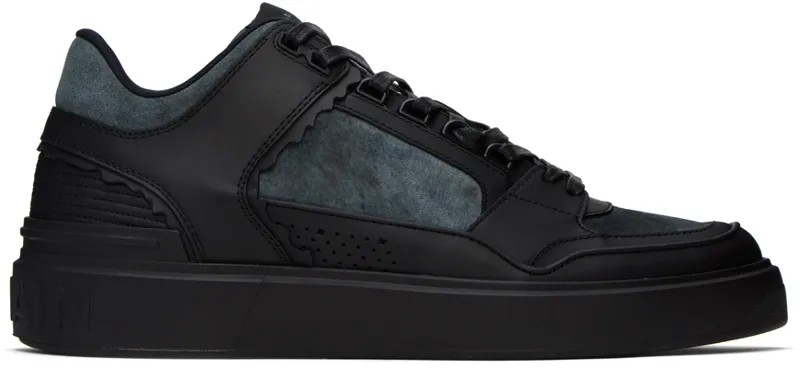 Черные кроссовки B-Court Mid-Top Balmain