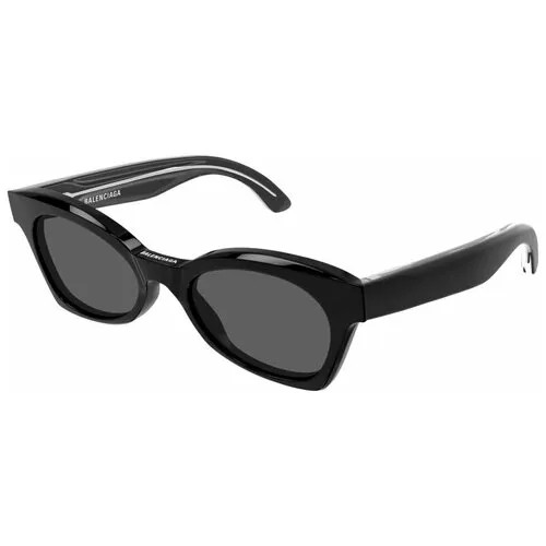 Солнцезащитные очки BALENCIAGA BB0230S 001, прямоугольные, для женщин, черный