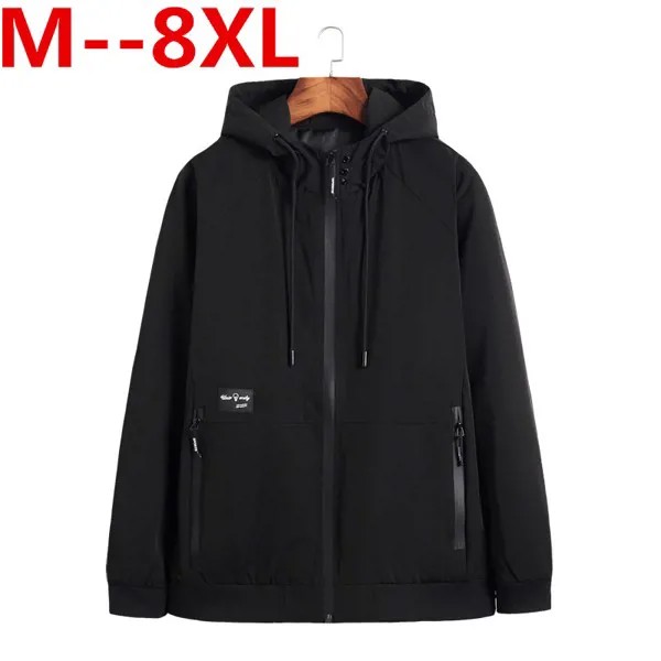 С нашивками 10XL 8XL 6XL 5XL зеленая Двусторонняя одежда тонкая куртка-бомбер для мужчин