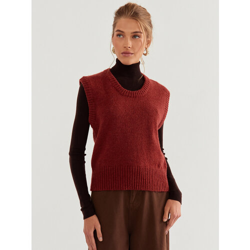 Жилет  Vittoria Vicci, размер ONE SIZE, красный