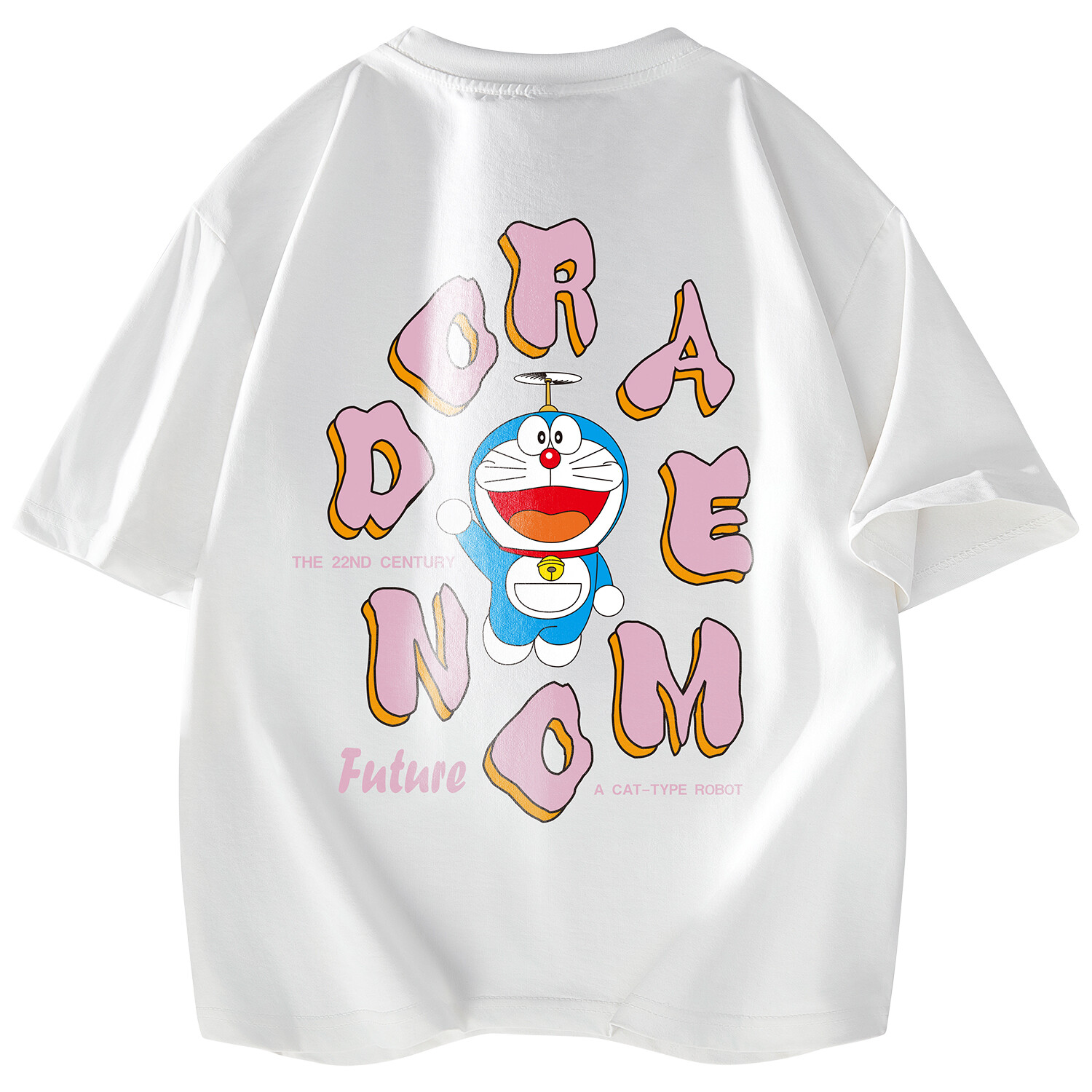 Футболка унисекс Doraemon, белый