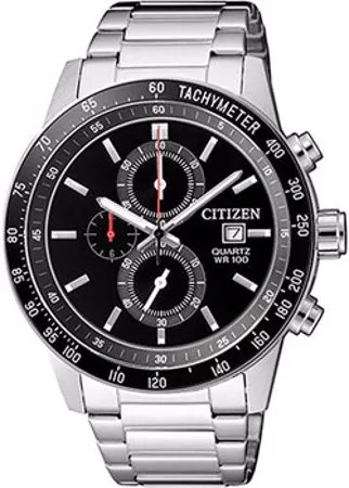 Японские наручные  мужские часы Citizen AN3600-59E. Коллекция Chronograph
