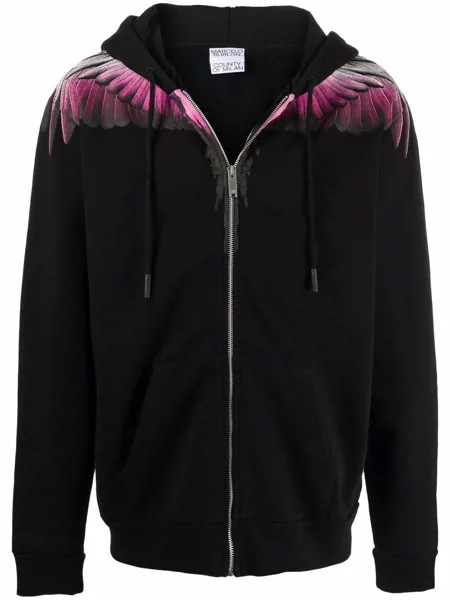Marcelo Burlon County of Milan Wings zipped hoodie