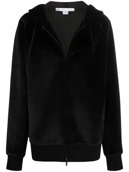 Y-3 logo drawstring hoodie