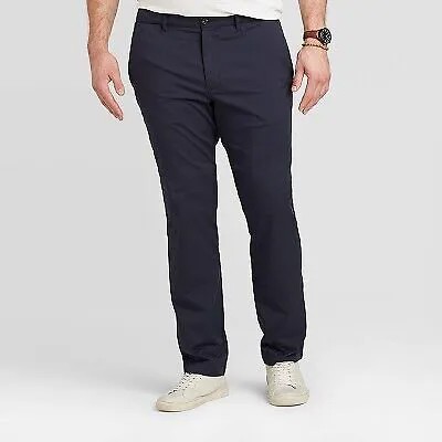 Мужские узкие брюки чинос Big - Tall - Goodfellow - Co, синие 48x34