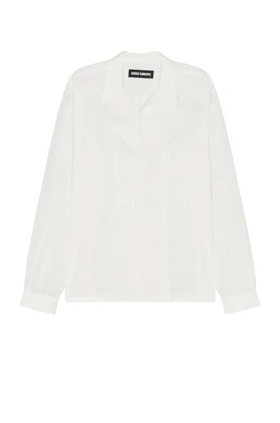 Рубашка DOUBLE RAINBOUU Long Sleeve, цвет Blazed White