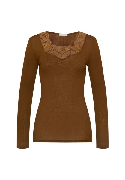 Лонгслив HANRO, цвет Gingerbread Damen