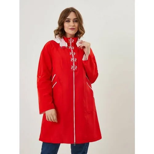 Куртка-рубашка Riches, размер 52, красный