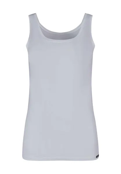 Женская майка Essentials из хлопка стрейч SKINY, белый