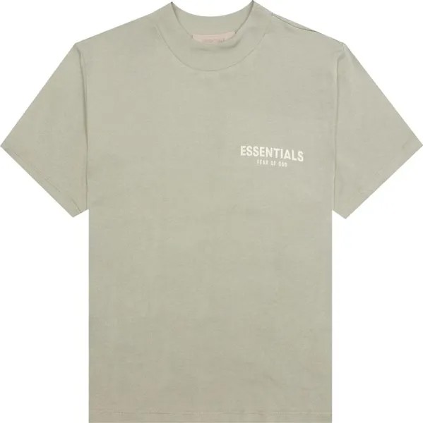 Футболка Fear of God Essentials Essentials Tee 'Seafoam', зеленый