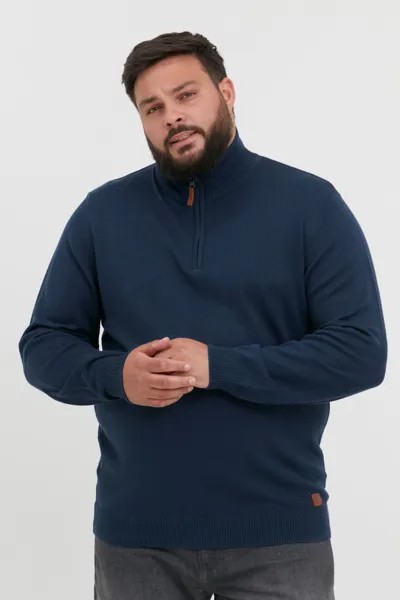 Пуловер BLEND Strick, синий