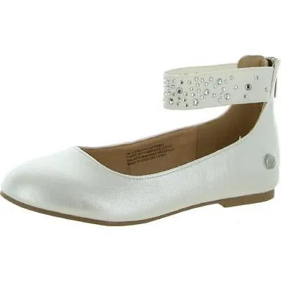 Балетки без шнуровки на молнии из искусственной кожи Nine West Girls BHFO 3665