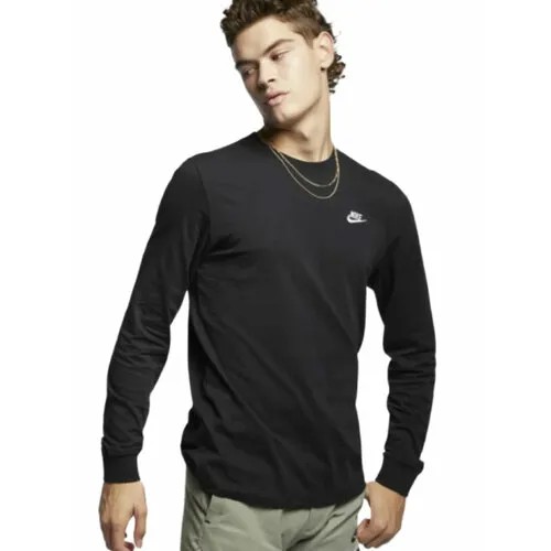 Лонгслив NIKE, размер XL, черный