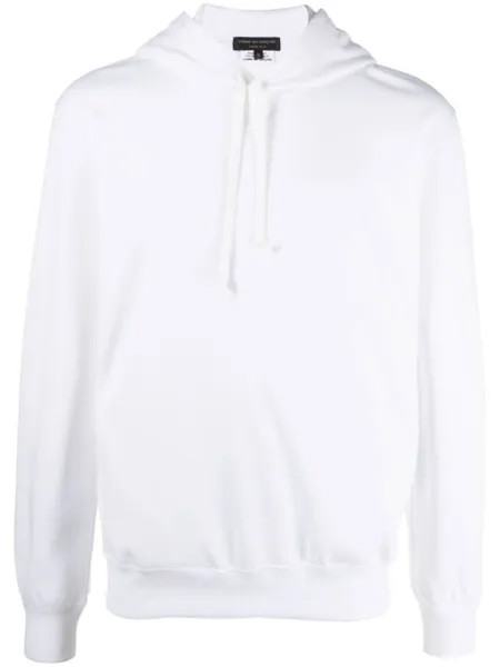 Comme des Garçons Homme Plus худи с графичным принтом, белый