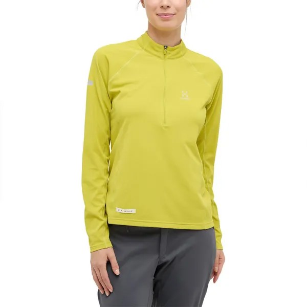 Спортивная толстовка Haglöfs L.I.M Tempo Trail Half Zip, желтый
