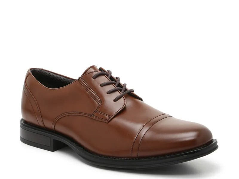 Туфли-оксфорды Dockers Garfield Cap Toe, коричневый