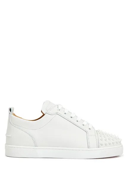 Мужские кожаные кроссовки Louis Junior Christian Louboutin, белый