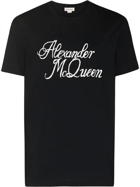 Alexander McQueen футболка с логотипом