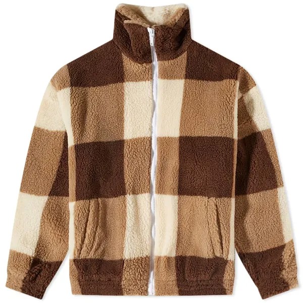 Толстовка Drôle de Monsieur Checkerboard Fleece