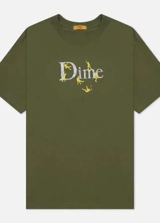 Мужская футболка Dime Dime Classic Summit, цвет оливковый, размер S