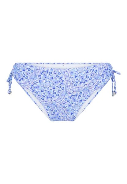 Плавки бикини Linga Dore mit Schnur Slip, цвет Blue paisley print