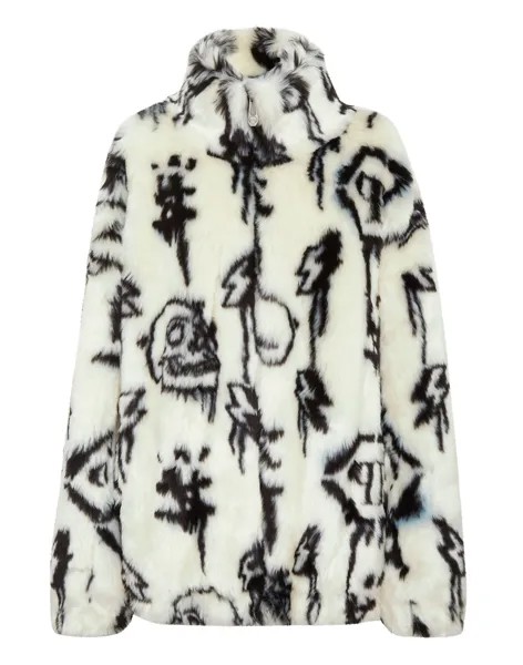 Куртка с монограммой Philipp Plein, цвет Cream